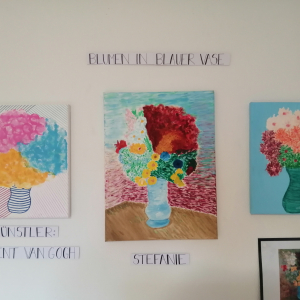 Van Gogh_Blumen in Blauer Vase_STEFANIE